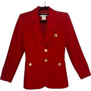 Vintage YSL Red Blazer *RARE*